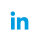 icona Linkedin bianca